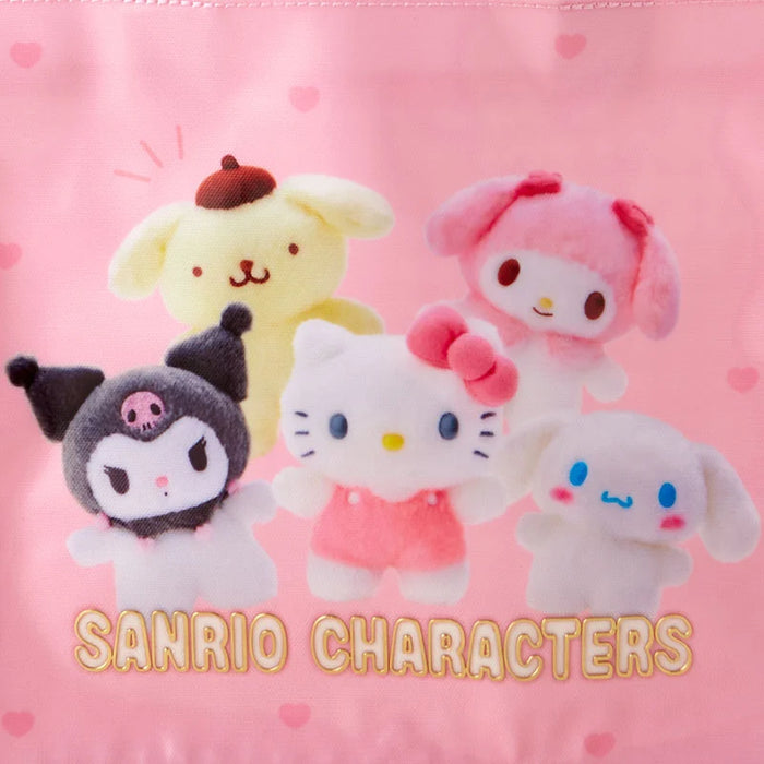 Japan Sanrio - Sanrio Characters Tote Bag (Pitatto Friends Photo Design)