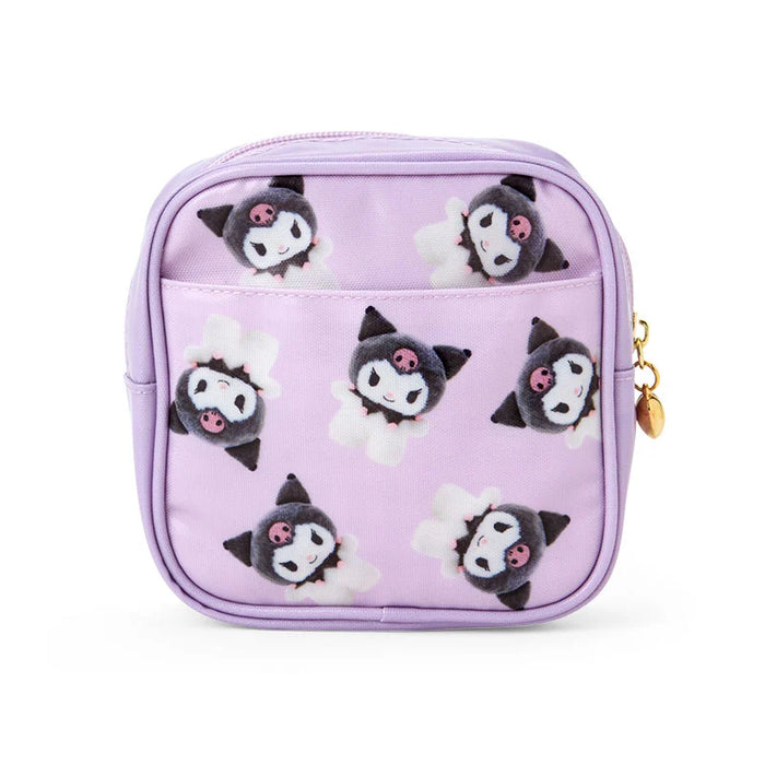 Japan Sanrio - Kuromi Pouch (Pitatto Friends Photo Design)