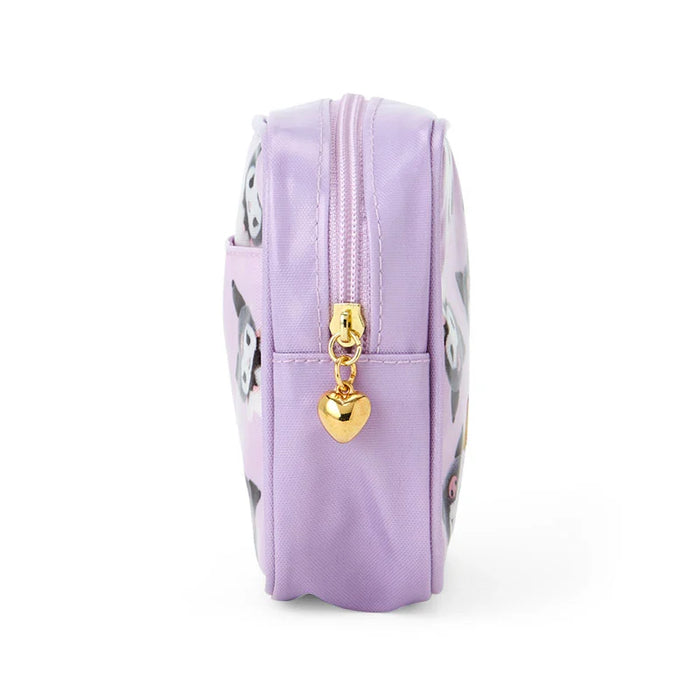 Japan Sanrio - Kuromi Pouch (Pitatto Friends Photo Design)