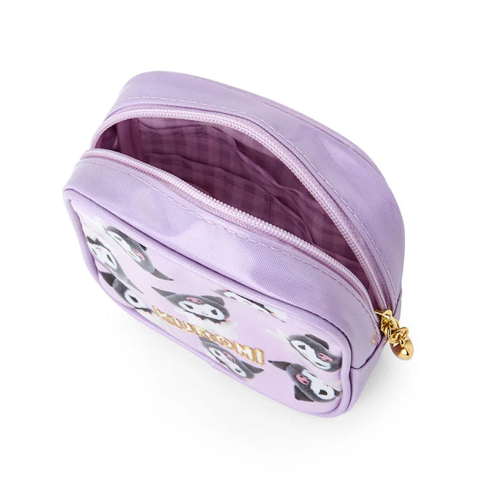 Japan Sanrio - Kuromi Pouch (Pitatto Friends Photo Design)