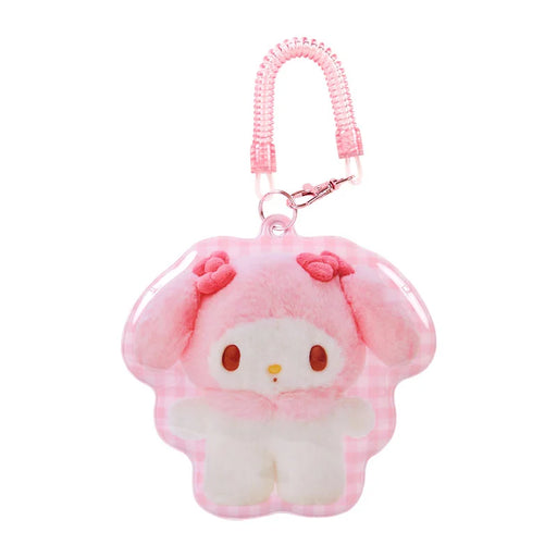 Japan Sanrio - My Melody Character-Shaped Pass Case (Pitatto Friends Photo Design)