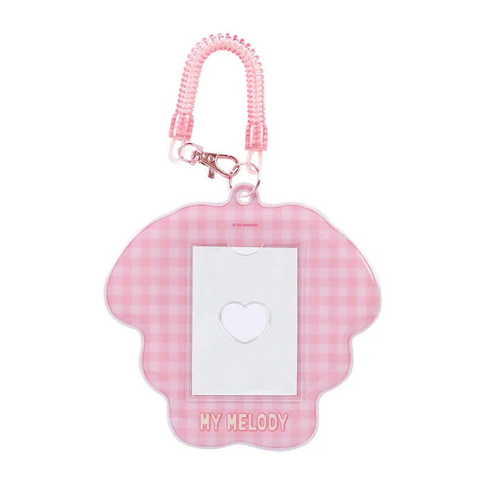 Japan Sanrio - My Melody Character-Shaped Pass Case (Pitatto Friends Photo Design)
