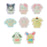 Japan Sanrio - Sanrio Characters Stickers Set (Pitatto Friends Photo Design)