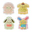 Japan Sanrio - Sanrio Characters Stickers Set (Pitatto Friends Photo Design)