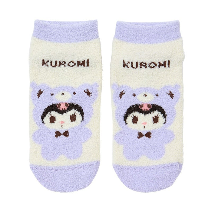 Japan Sanrio -  Kuromi Fluffy Socks for Adults