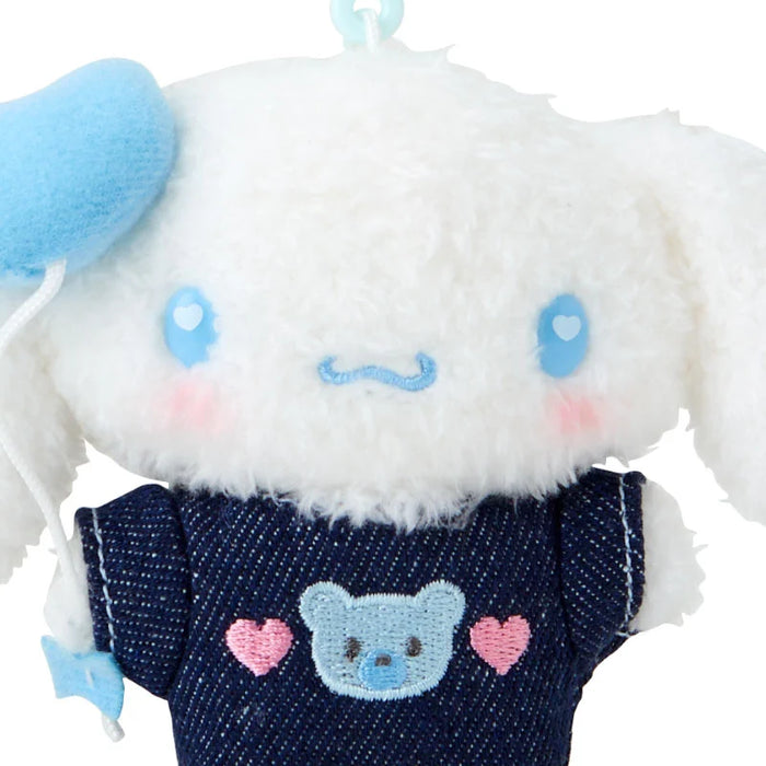 Japan Sanrio - Cinnamoroll Plush Keychain (Denim Patch)