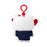 Japan Sanrio - Hello Kitty Plush Keychain (Denim Patch)