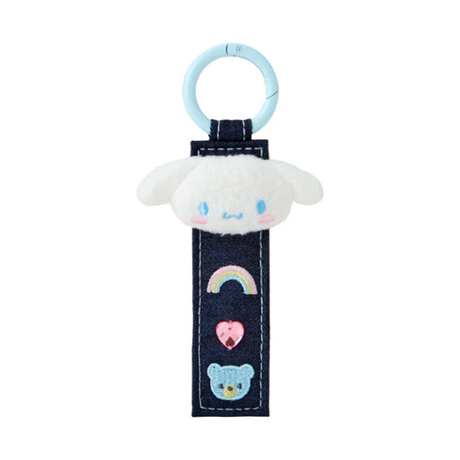 Japan Sanrio - Cinnamoroll Tag Keychain (Denim Patch)