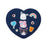 Japan Sanrio - Sanrio Characters Folding Mirror (Denim Patch)