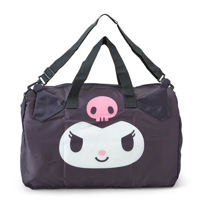 Japan Sanrio - Kuromi Face-Shaped Boston Bag