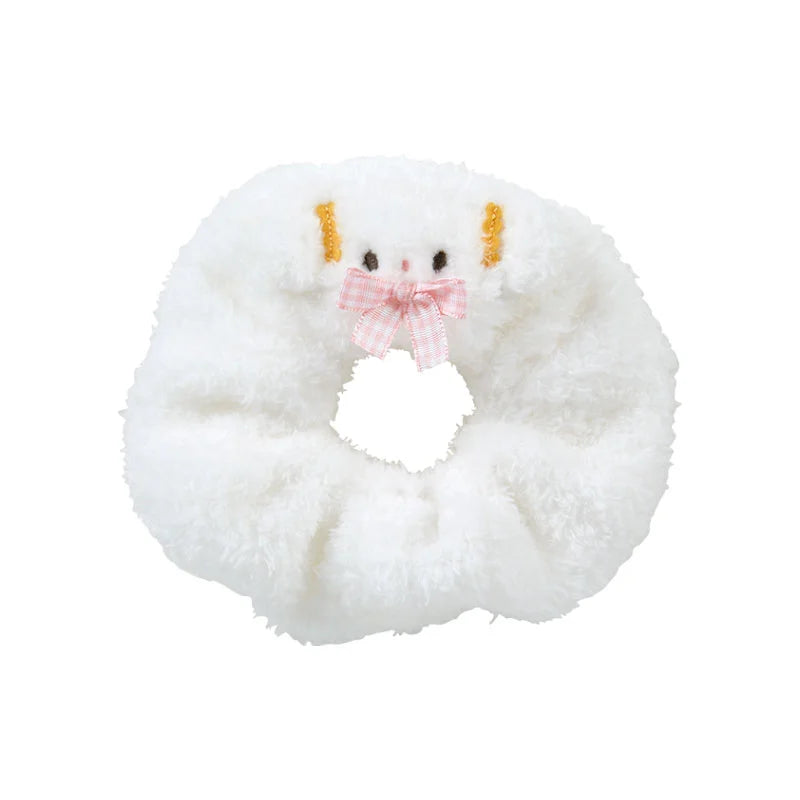 Japan Sanrio - Cogimyun Fluffy Face-Shaped Scrunchie