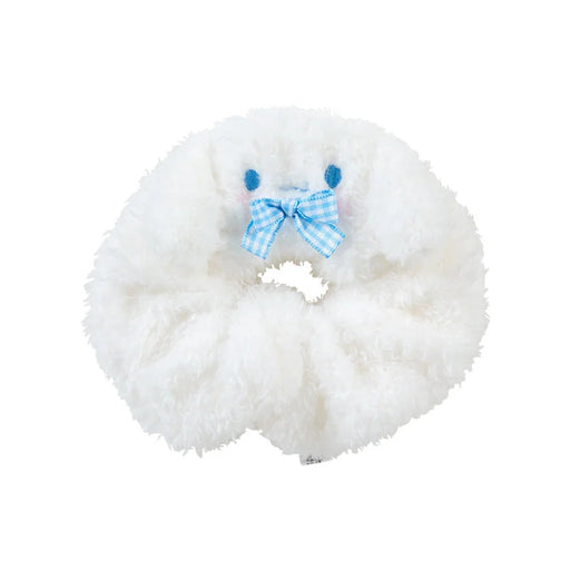 Japan Sanrio - Cinnamoroll Fluffy Face-Shaped Scrunchie