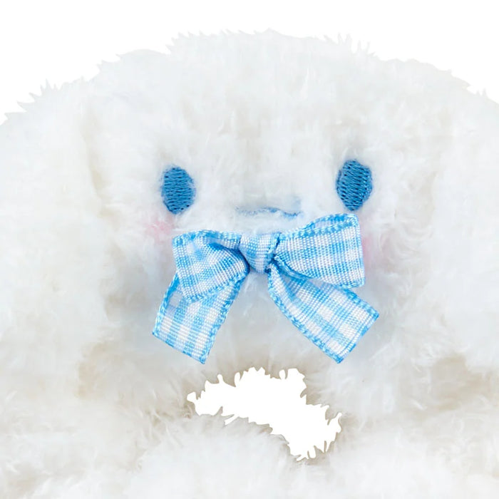 Japan Sanrio - Cinnamoroll Fluffy Face-Shaped Scrunchie