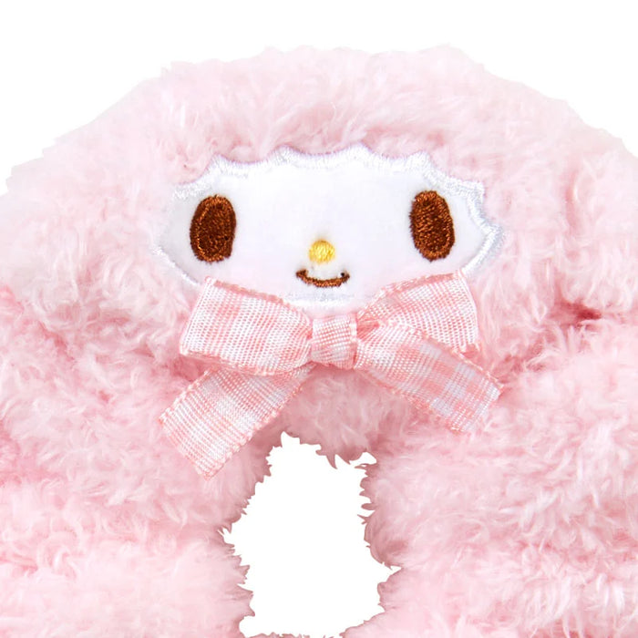 Japan Sanrio - My Sweet Piano Fluffy Face-Shaped Scrunchie