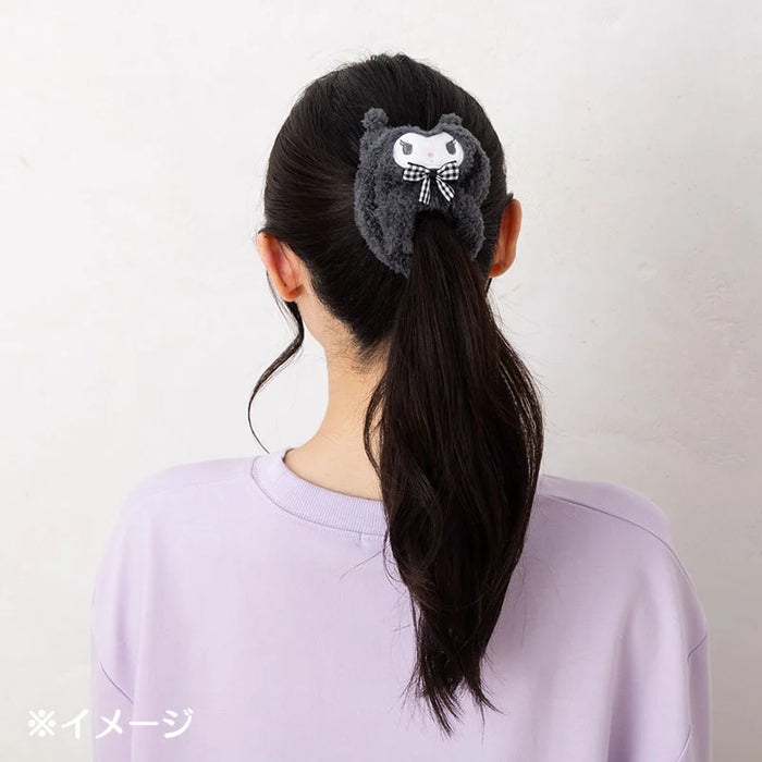 Japan Sanrio - Cinnamoroll Fluffy Face-Shaped Scrunchie