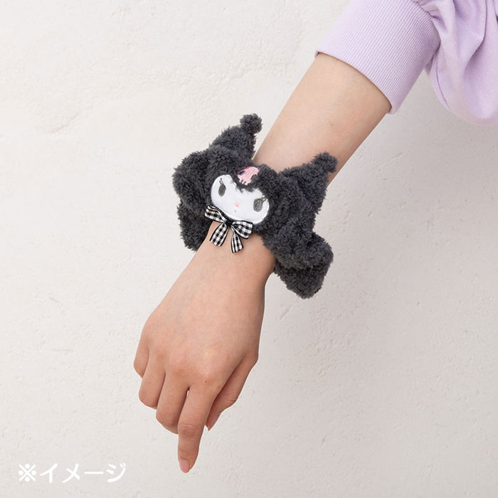 Japan Sanrio - Pochacco Fluffy Face-Shaped Scrunchie