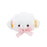 Japan Sanrio - Cogimyun Fluffy Face-Shaped Hair Clip