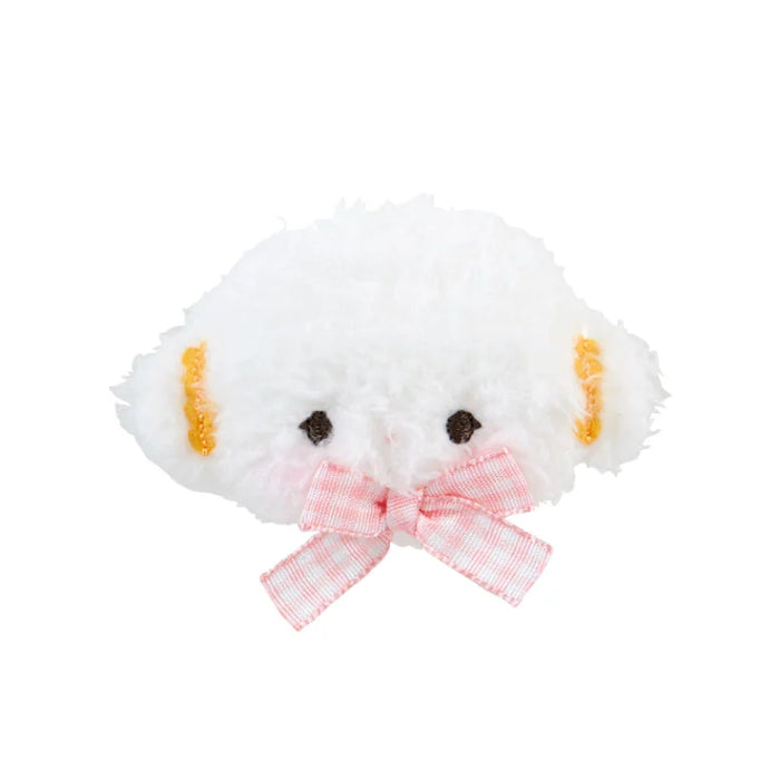 Japan Sanrio - Cogimyun Fluffy Face-Shaped Hair Clip