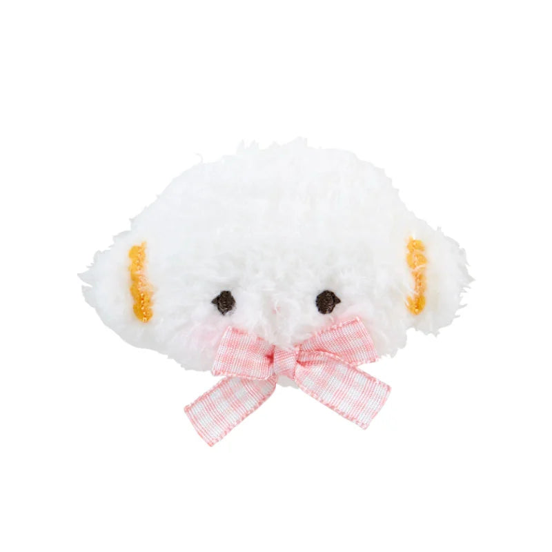 Japan Sanrio - Cogimyun Fluffy Face-Shaped Hair Clip