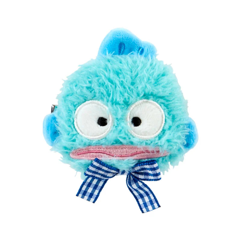 Japan Sanrio - Hangyodan Fluffy Face-Shaped Hair Clip