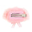 Japan Sanrio - My Melody Fluffy Face-Shaped Hair Clip
