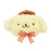 Japan Sanrio - Pompompurin Fluffy Face-Shaped Hair Clip