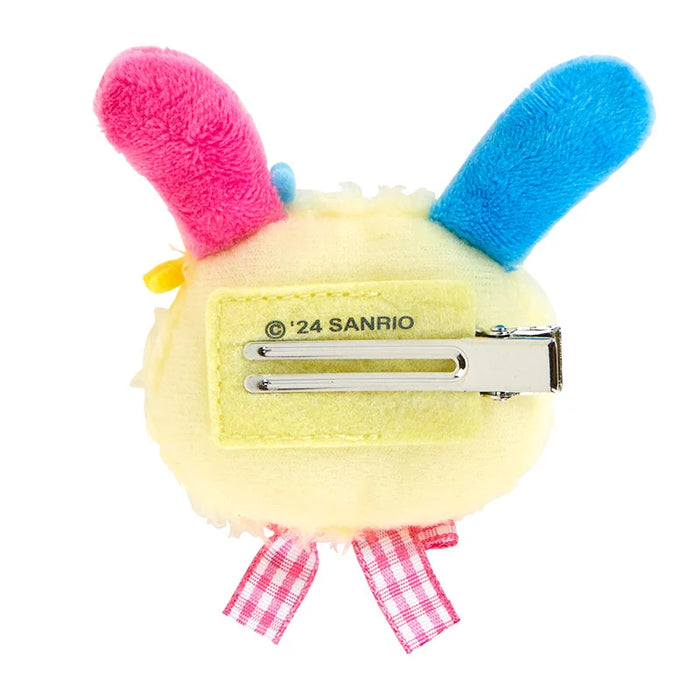 Japan Sanrio - Usahana Fluffy Face-Shaped Hair Clip