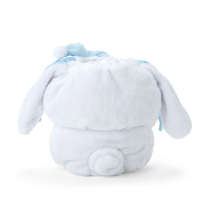 Japan Sanrio -Cinnamoroll Plush Drawstring Bag (Sleepy Time)