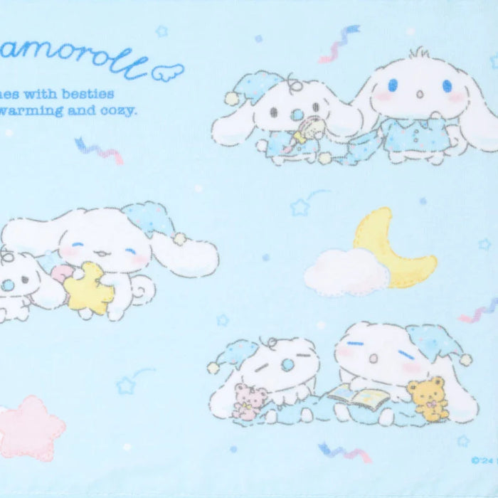 Japan Sanrio -Cinnamoroll Face Towel (Sleepy Time)