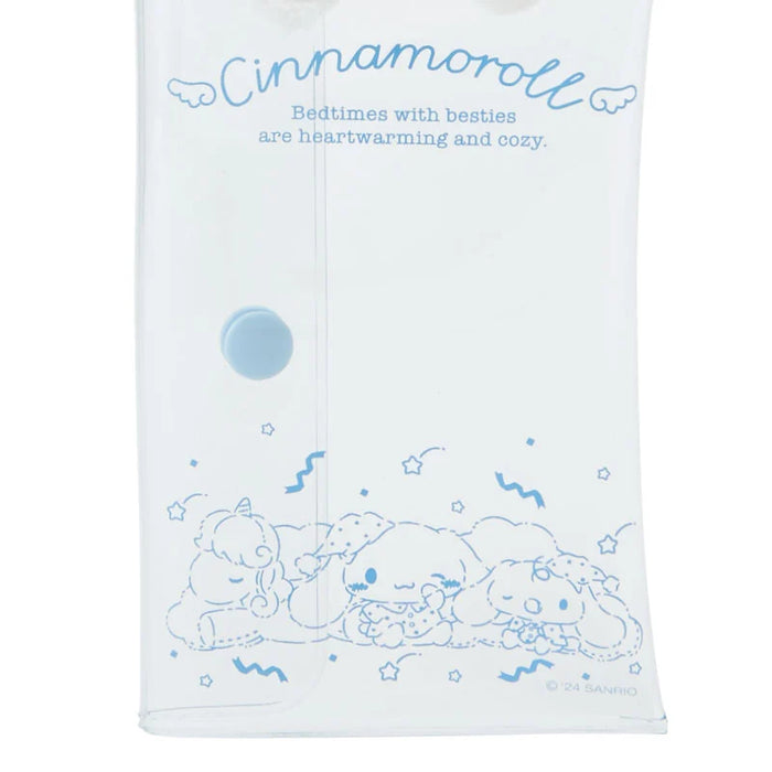 Japan Sanrio -Cinnamoroll Clear Case with Mascot (Sleepy Time)
