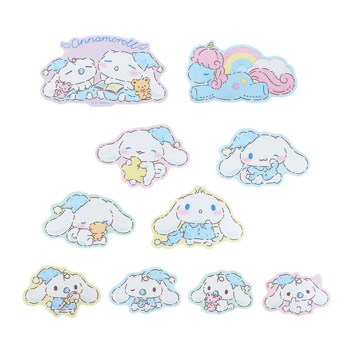 Japan Sanrio -Cinnamoroll Stickers Set (Sleepy Time)
