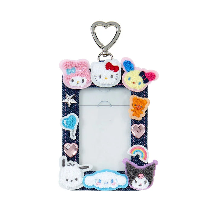 Japan Sanrio - Sanrio Characters Pass & Card Case (Denim Patch)