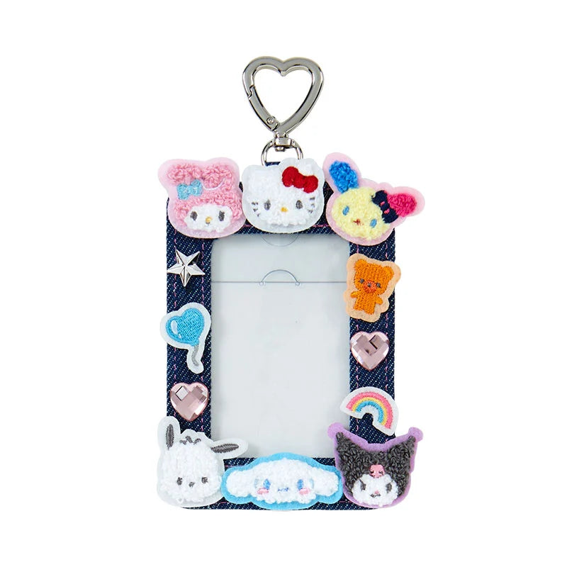 Japan Sanrio - Sanrio Characters Pass & Card Case (Denim Patch)