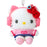 Japan Sanrio - Hello Kitty Plush Keychain (Our Heisei Pop Design)