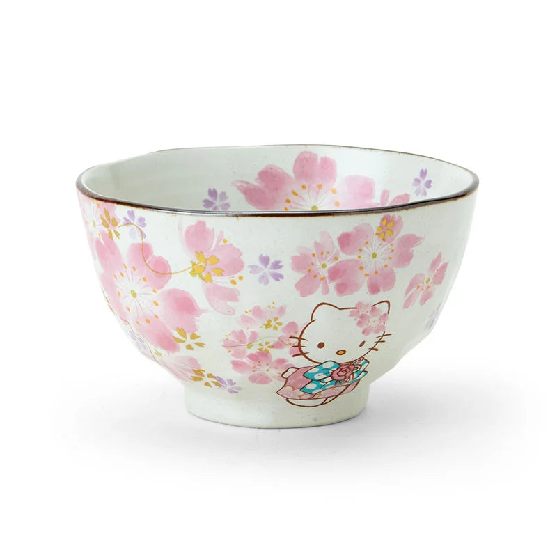 Japan Sanrio - Hello Kitty Mino Ware Tea Bowl