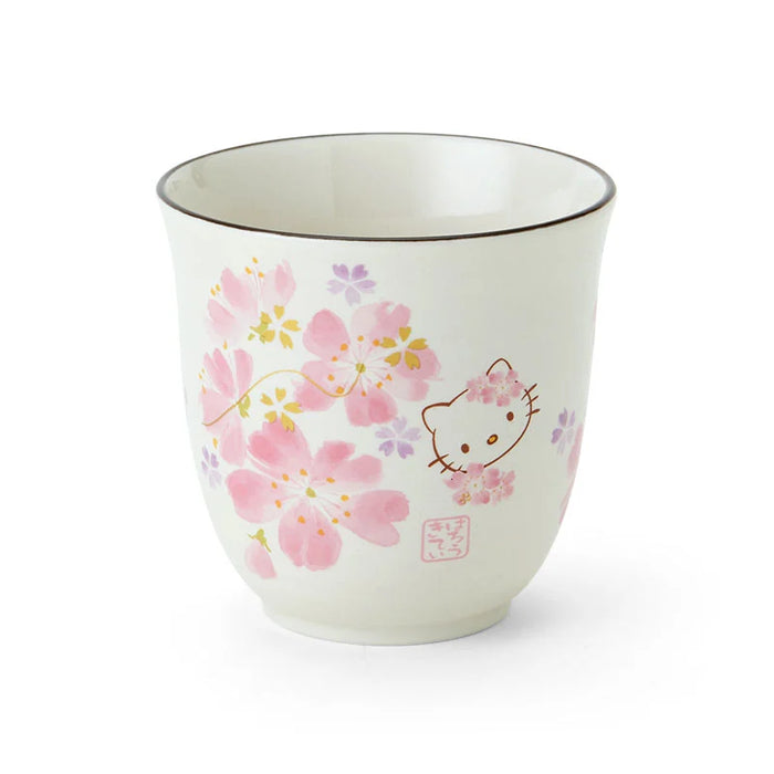 Japan Sanrio - Hello Kitty Mino Ware Tea Cup