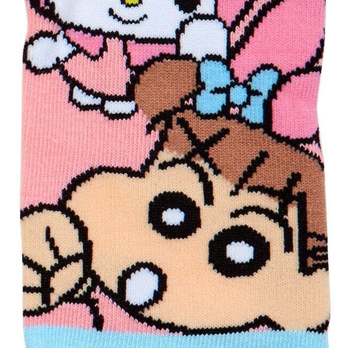 Japan Sanrio - My Melody x Crayon Shin-chan Socks