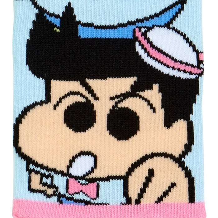 Japan Sanrio - Tuxedo Sam x Crayon Shin-chan Socks
