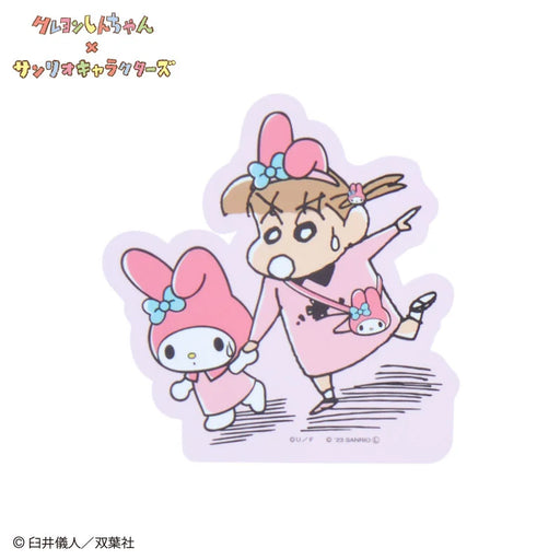 Japan Sanrio - My Melody Crayon Shin-chan character sticker (Nene-chan)