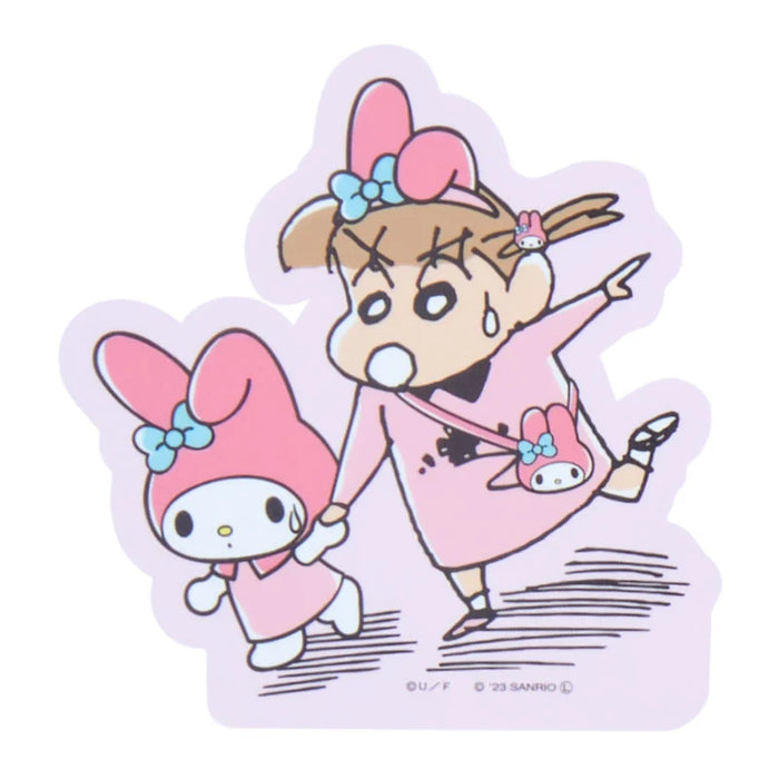 Japan Sanrio - My Melody Crayon Shin-chan character sticker (Nene-chan)