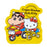 Japan Sanrio - Hello Kitty Crayon Shin-chan character sticker (tricycle)