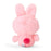 Japan Sanrio - Hello Kitty Plush Keychain (Colorful Bunny) Color: Pink