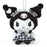 Japan Sanrio - Kuromi Plush Keychain (French Houndstooth)