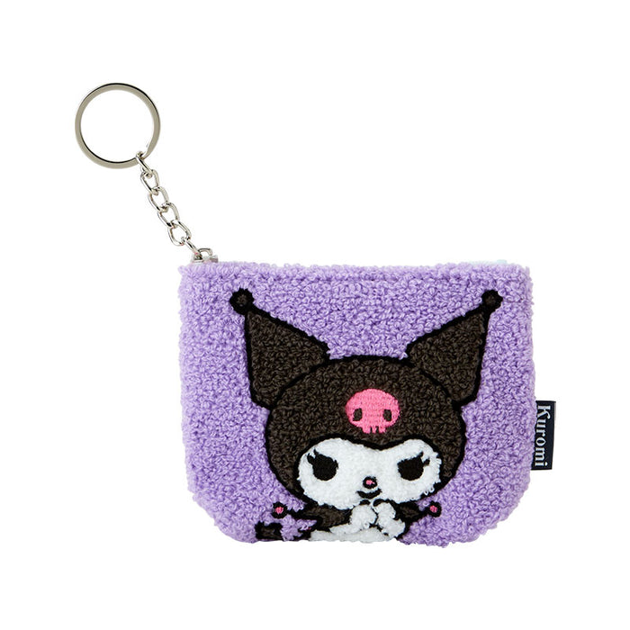 Japan Sanrio - Kuromi Sagara Embroidery Mini Pouch