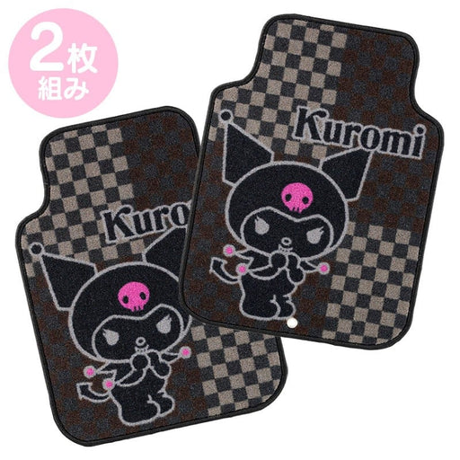 Japan Sanrio -  Kuromi Car mats, front, set of 2