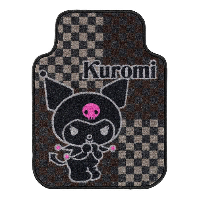 Japan Sanrio -  Kuromi Car mats, front, set of 2