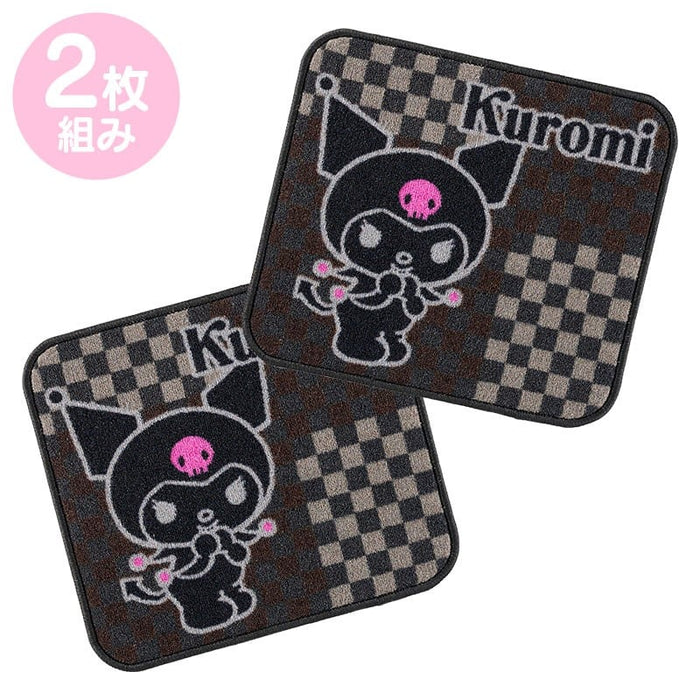Japan Sanrio -  Kuromi Car mats, rear, set of 2