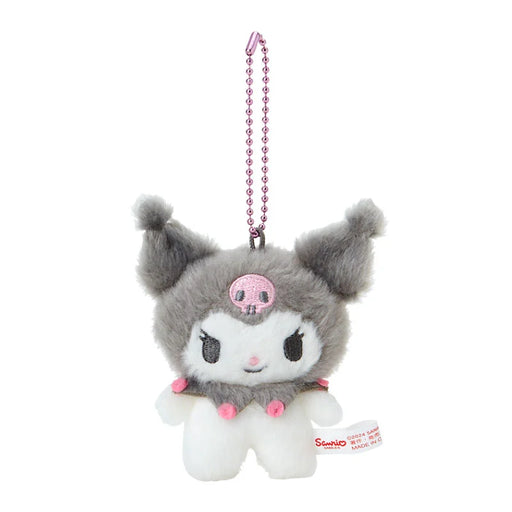 Japan Sanrio - Kuromi Plush Keychain (Pitatto Friends Photo Design)