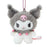 Japan Sanrio - Kuromi Plush Keychain (Pitatto Friends Photo Design)
