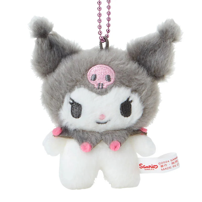 Japan Sanrio - Kuromi Plush Keychain (Pitatto Friends Photo Design)